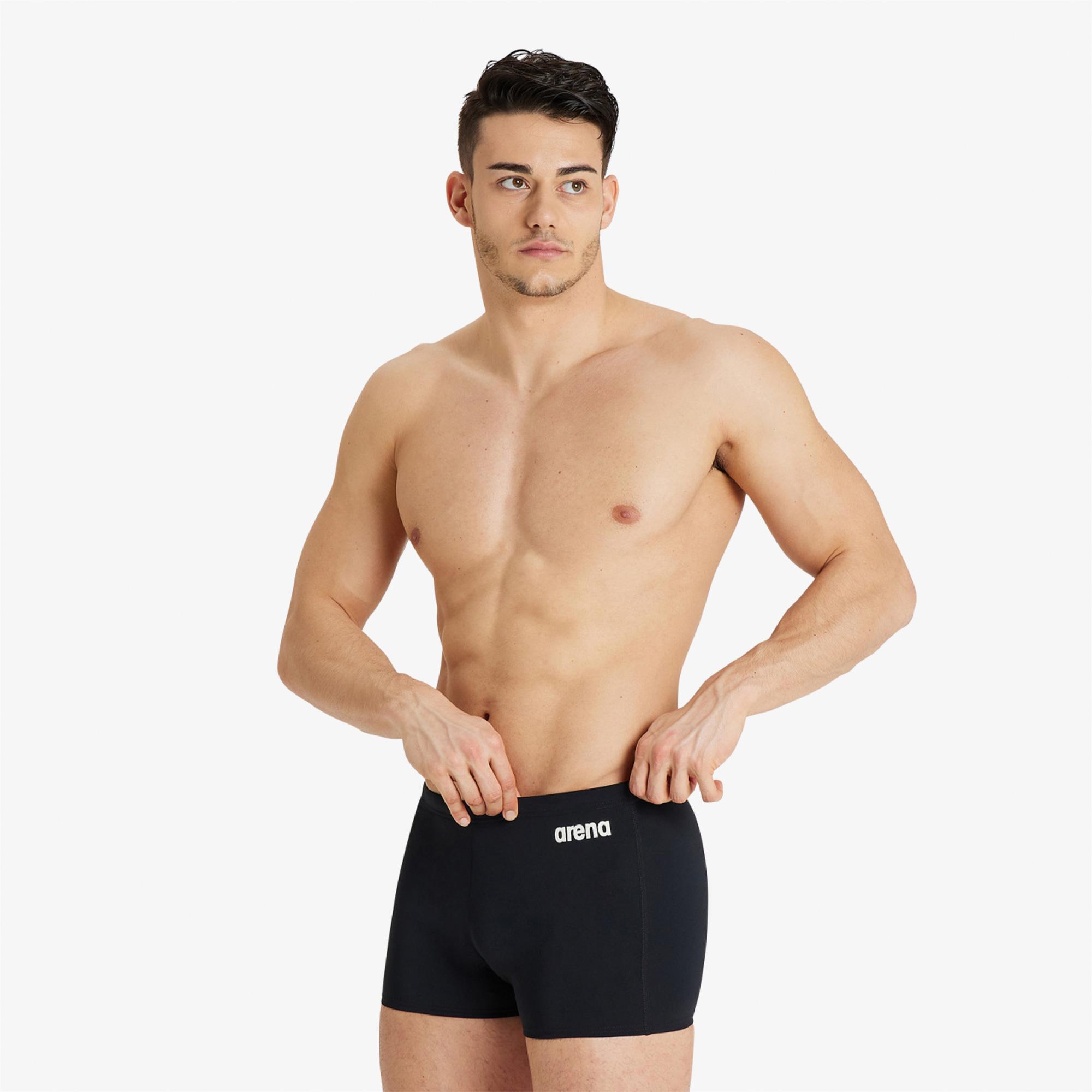 Arena Team Swim Erkek Siyah Mayo