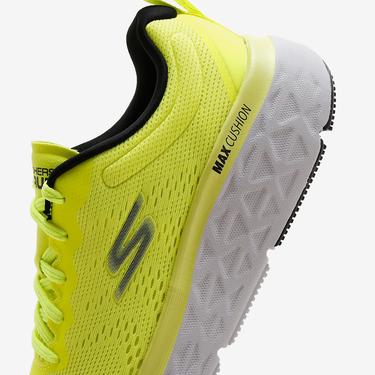  Skechers Max Cuhioning Delta-Speed Up Erkek Sarı Koşu Ayakkabısı