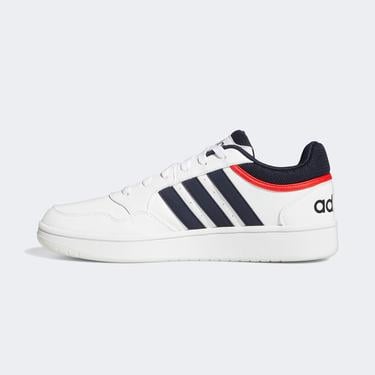  adidas Hoops 3.0 Erkek Beyaz Spor Ayakkabı