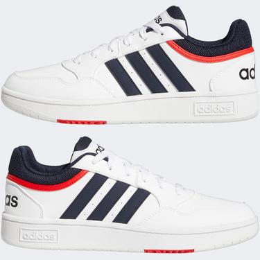  adidas Hoops 3.0 Erkek Beyaz Spor Ayakkabı