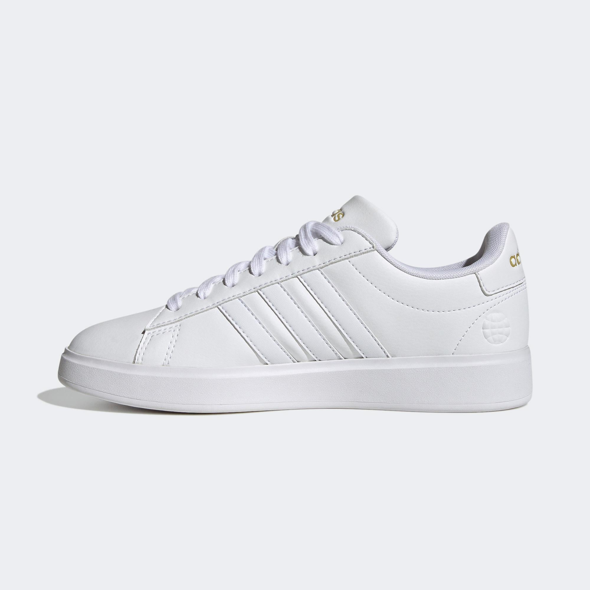 adidas Grand Court Cloudfoam Lifestyle Comfort Kadın Beyaz Spor Ayakkabı