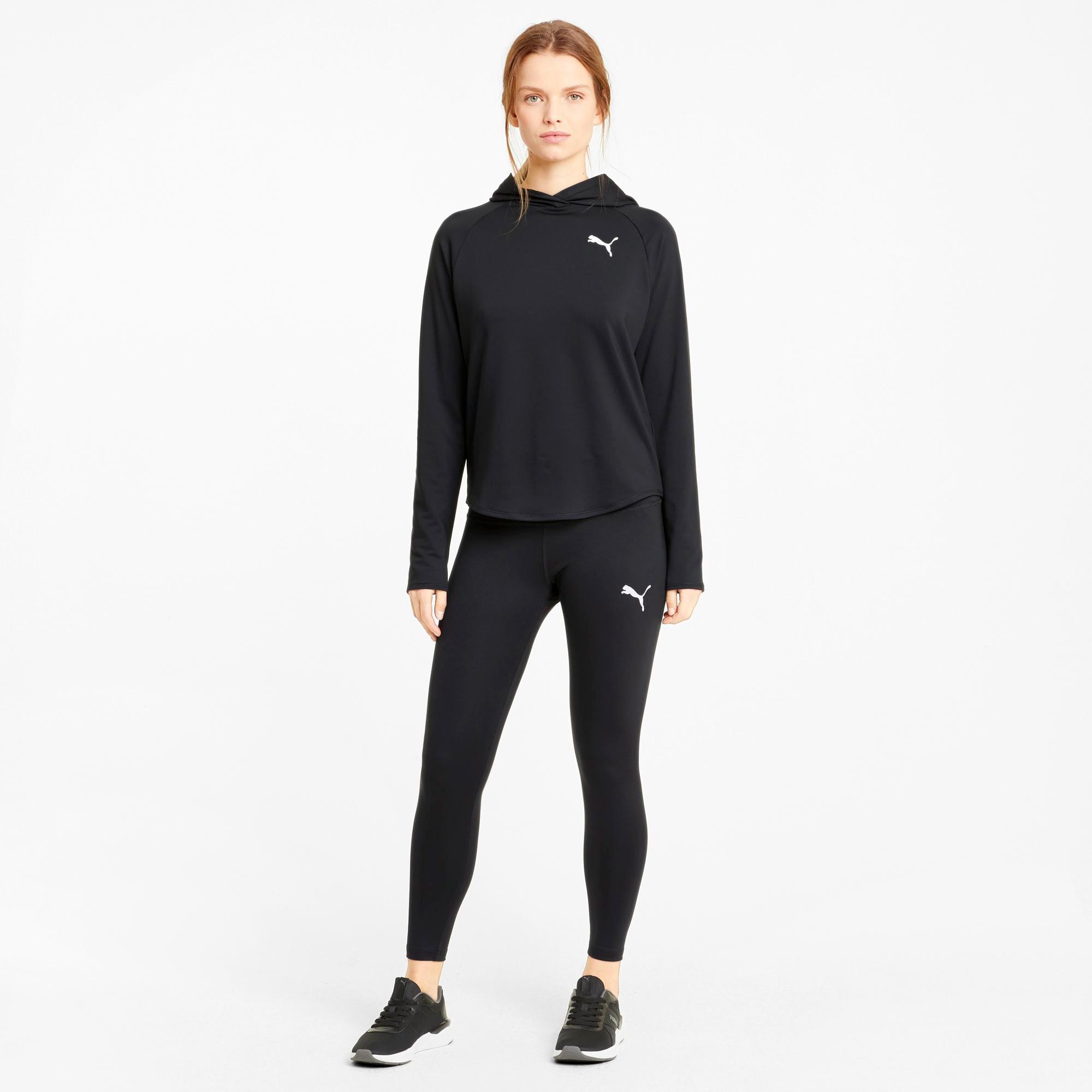 Puma Active Kadın Siyah Günlük Sweatshirt
