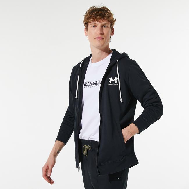  Under Armour Rival Terry Erkek Siyah Günlük Sweathirt