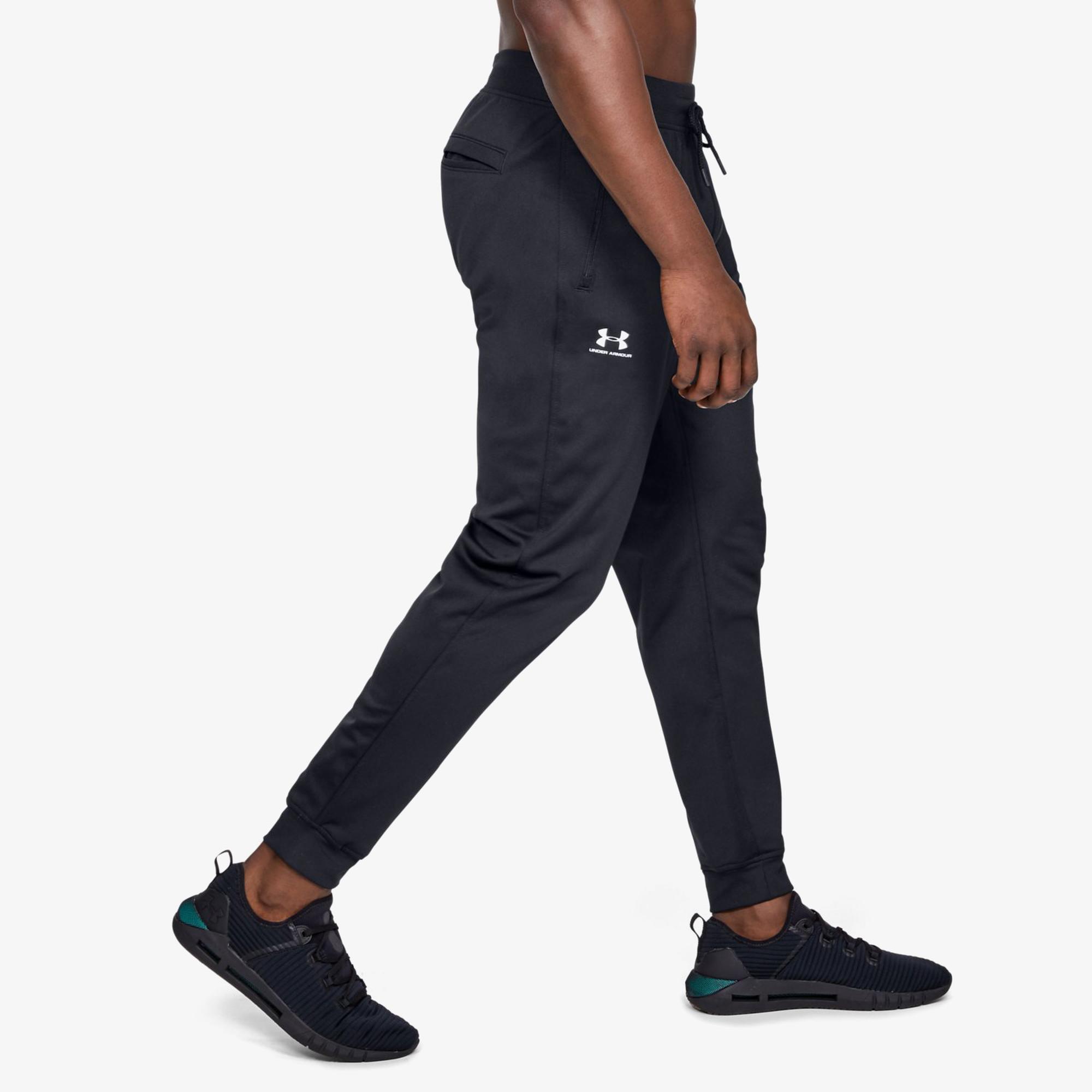 Under Armour Sportstyle Tricot Jogger Erkek Siyah Eşofman Altı
