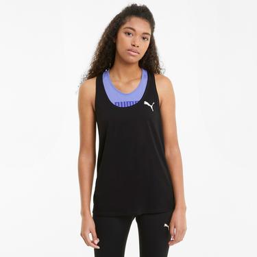 Puma Active Tank Kadın Siyah Günlük T-Shirt