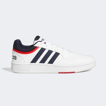  adidas Hoops 3.0 Erkek Beyaz Spor Ayakkabı