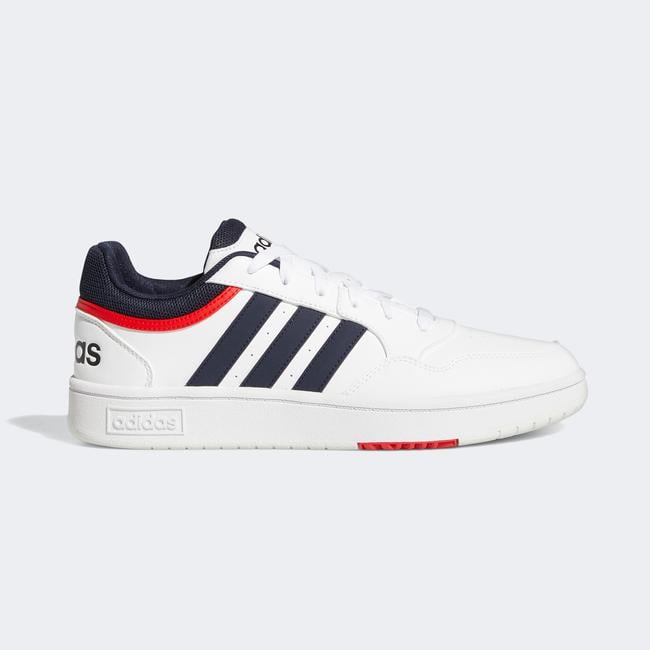  adidas Hoops 3.0 Erkek Beyaz Spor Ayakkabı