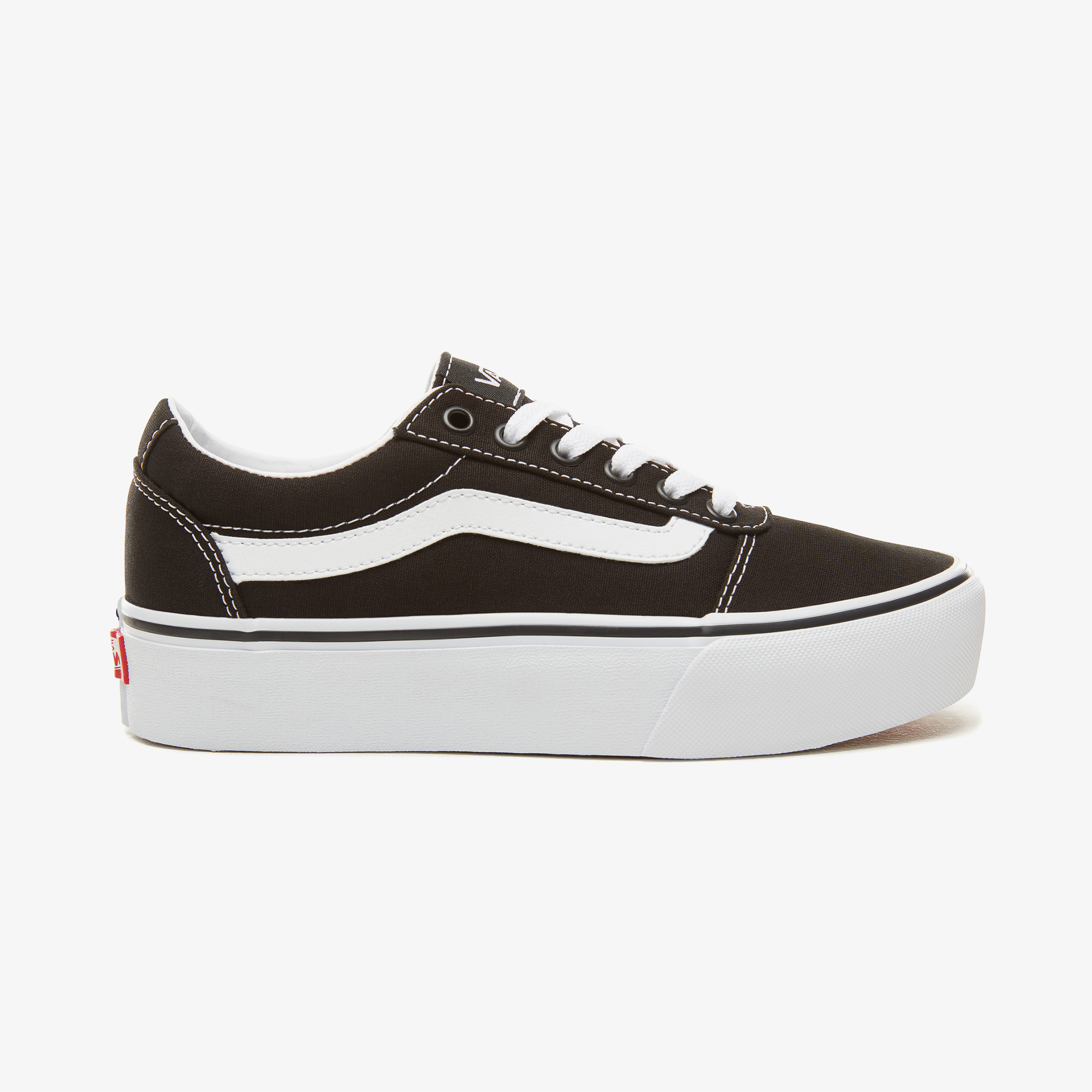  Vans Ward Platform Kadın Siyah Sneaker