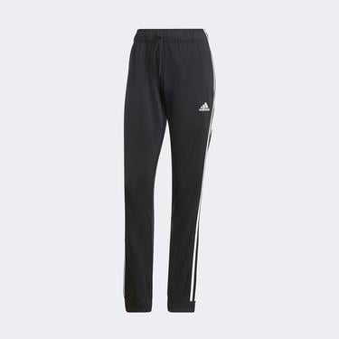  adidas Primegreen Essentials Warm Up Kadın Siyah Günlük Eşofman Altı