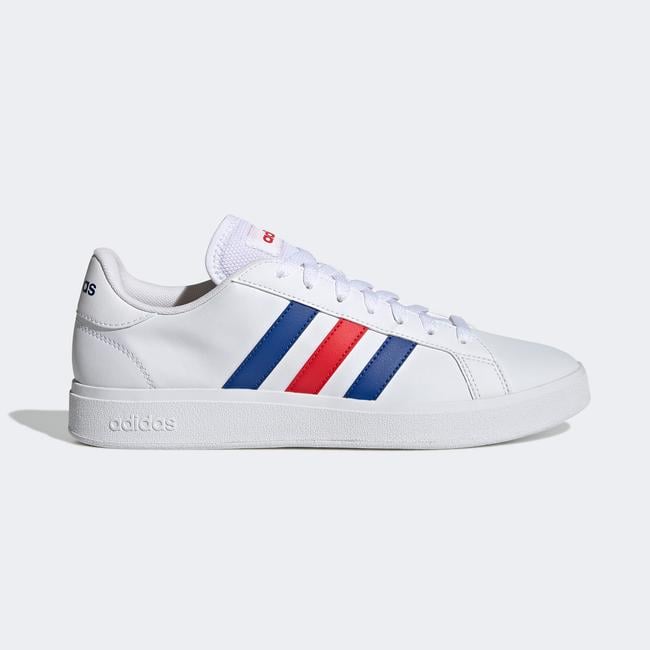  adidas Grand Court Base 2.0 Erkek Beyaz Günlük Spor Ayakkabı