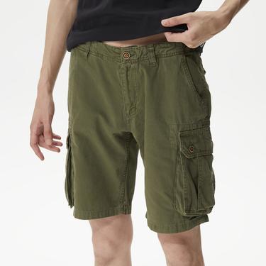  Superfly Erkek Yeşil Günlük Kargo Şort