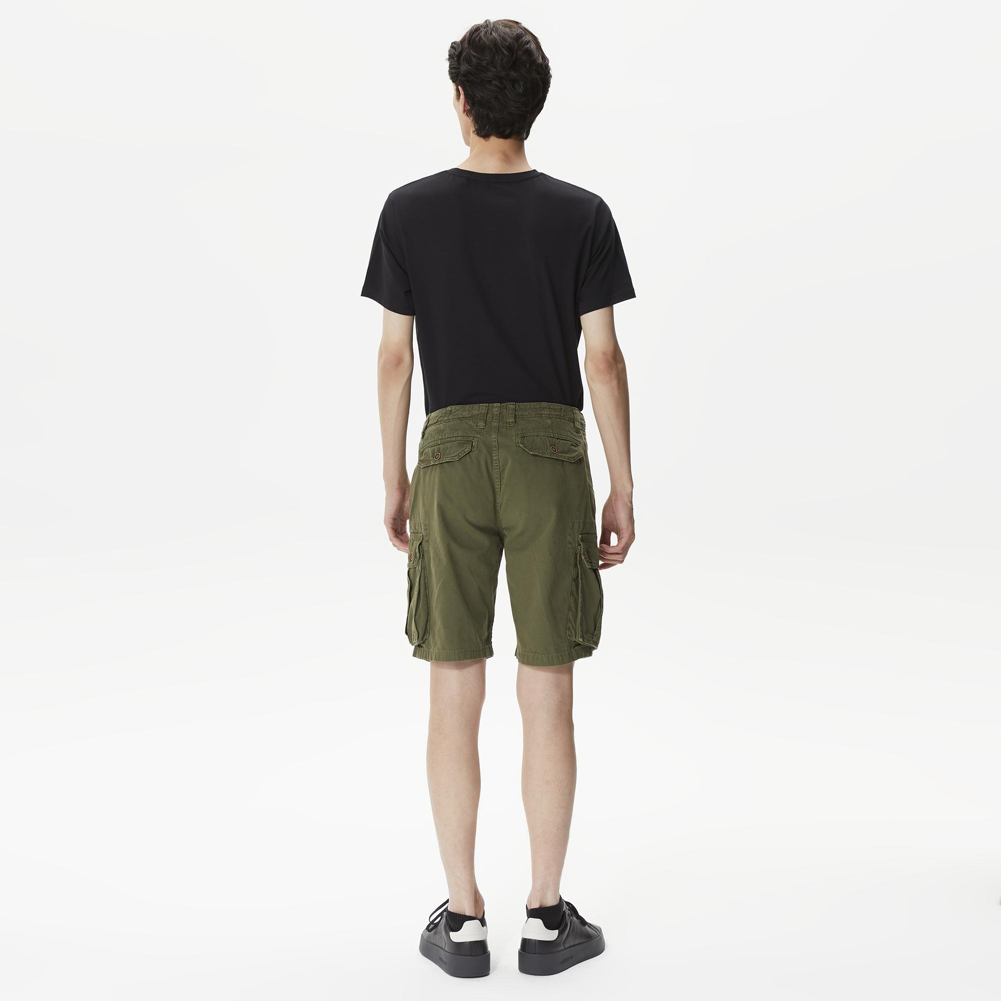 Superfly Erkek Yeşil Günlük Kargo Şort