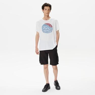  Superfly Erkek Siyah Günlük Kargo Şort