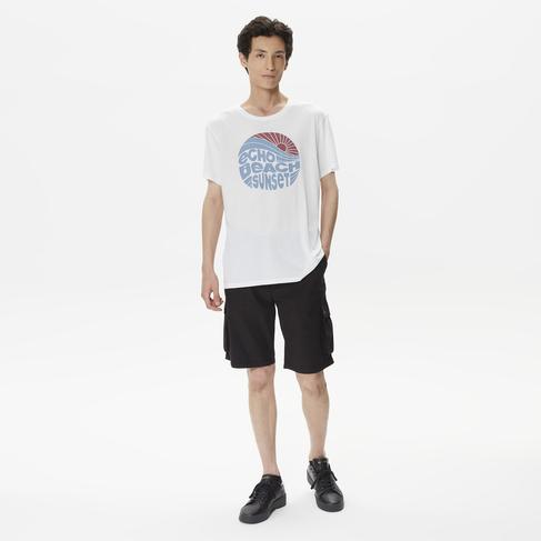  Superfly Erkek Siyah Günlük Kargo Şort