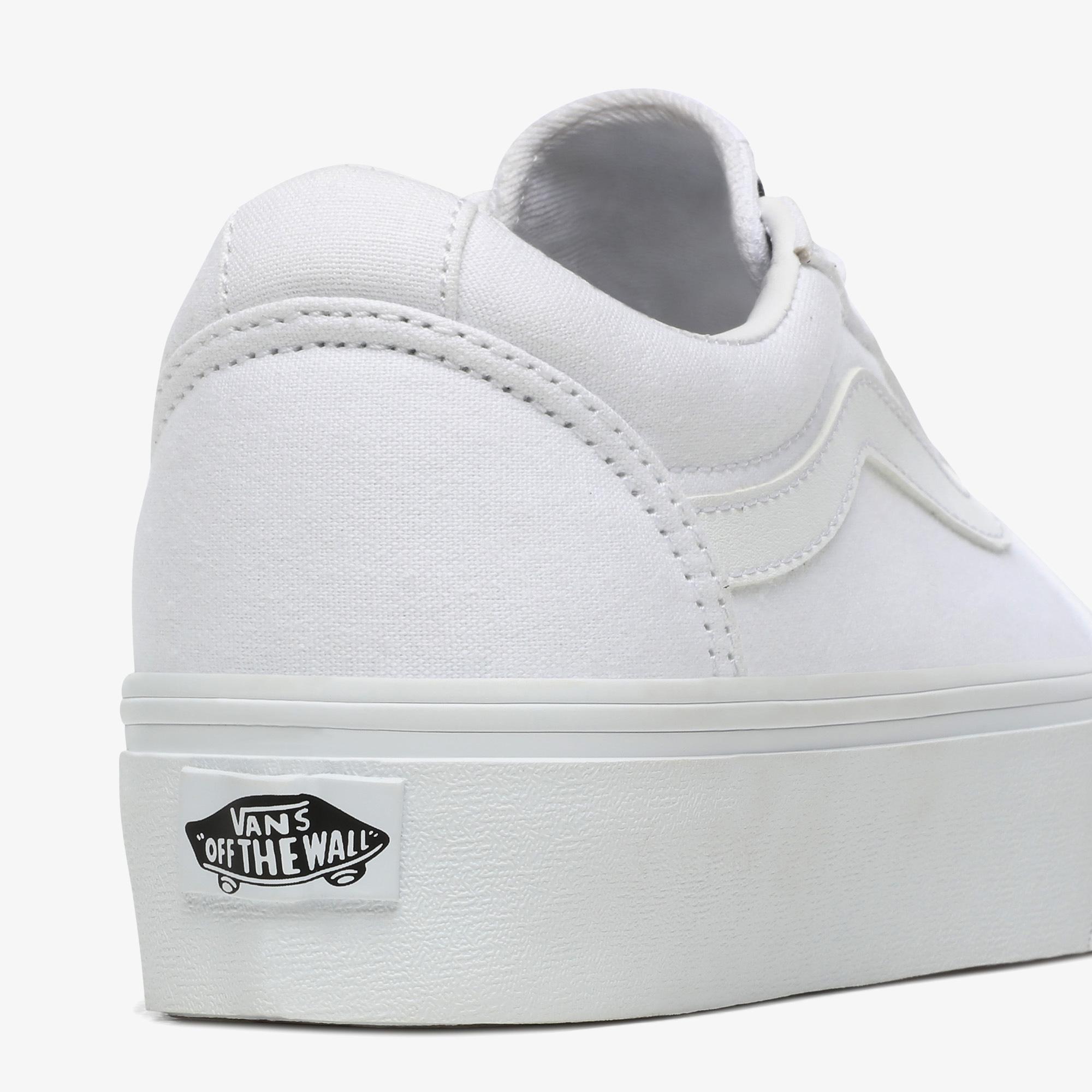 Vans Ward Platform Kadın Beyaz Sneaker