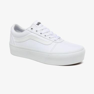  Vans Ward Platform Kadın Beyaz Sneaker