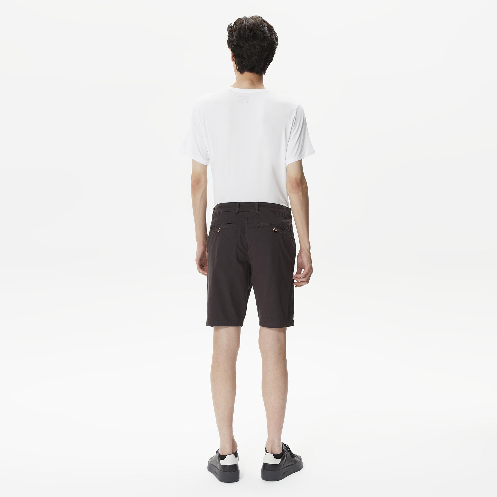 Superfly Erkek Siyah Günlük Şort