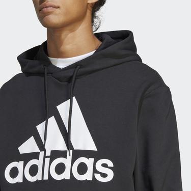  adidas Essentials French Terry Erkek Siyah Günlük Sweatshirt