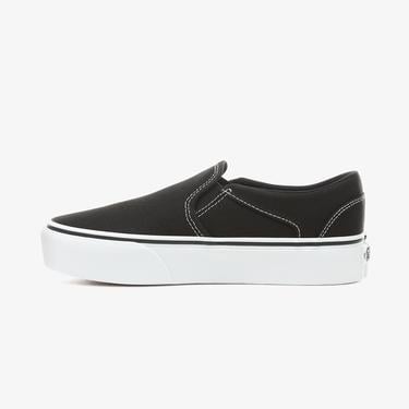  Vans Wm Asher Platform Kadın Siyah Sneaker