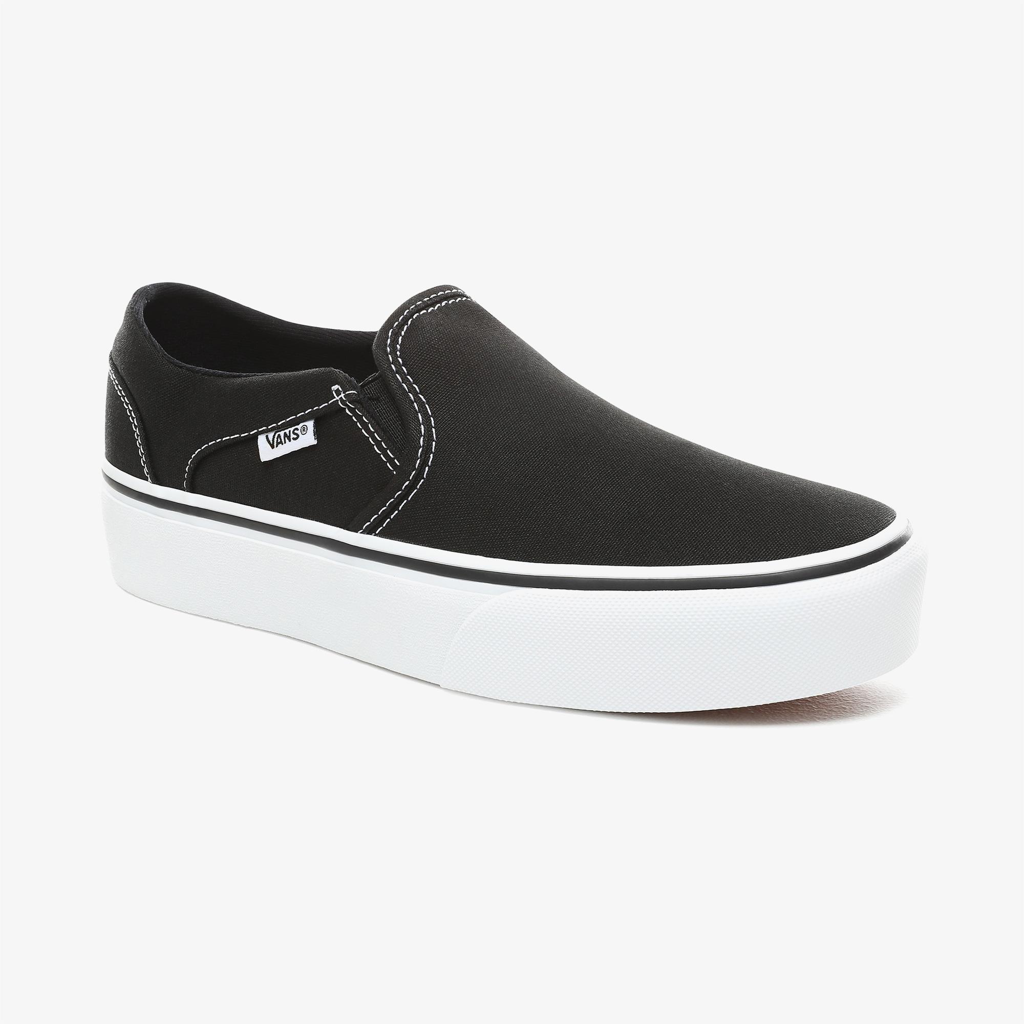 Vans Wm Asher Platform Kadın Siyah Sneaker