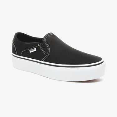 Vans Wm Asher Platform Kadın Siyah Sneaker