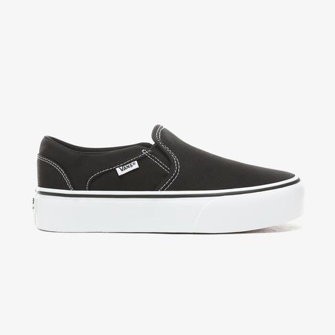  Vans Wm Asher Platform Kadın Siyah Sneaker