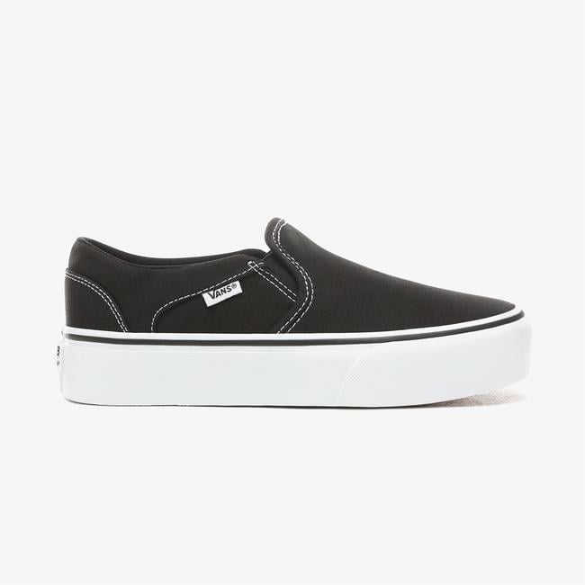  Vans Wm Asher Platform Kadın Siyah Sneaker