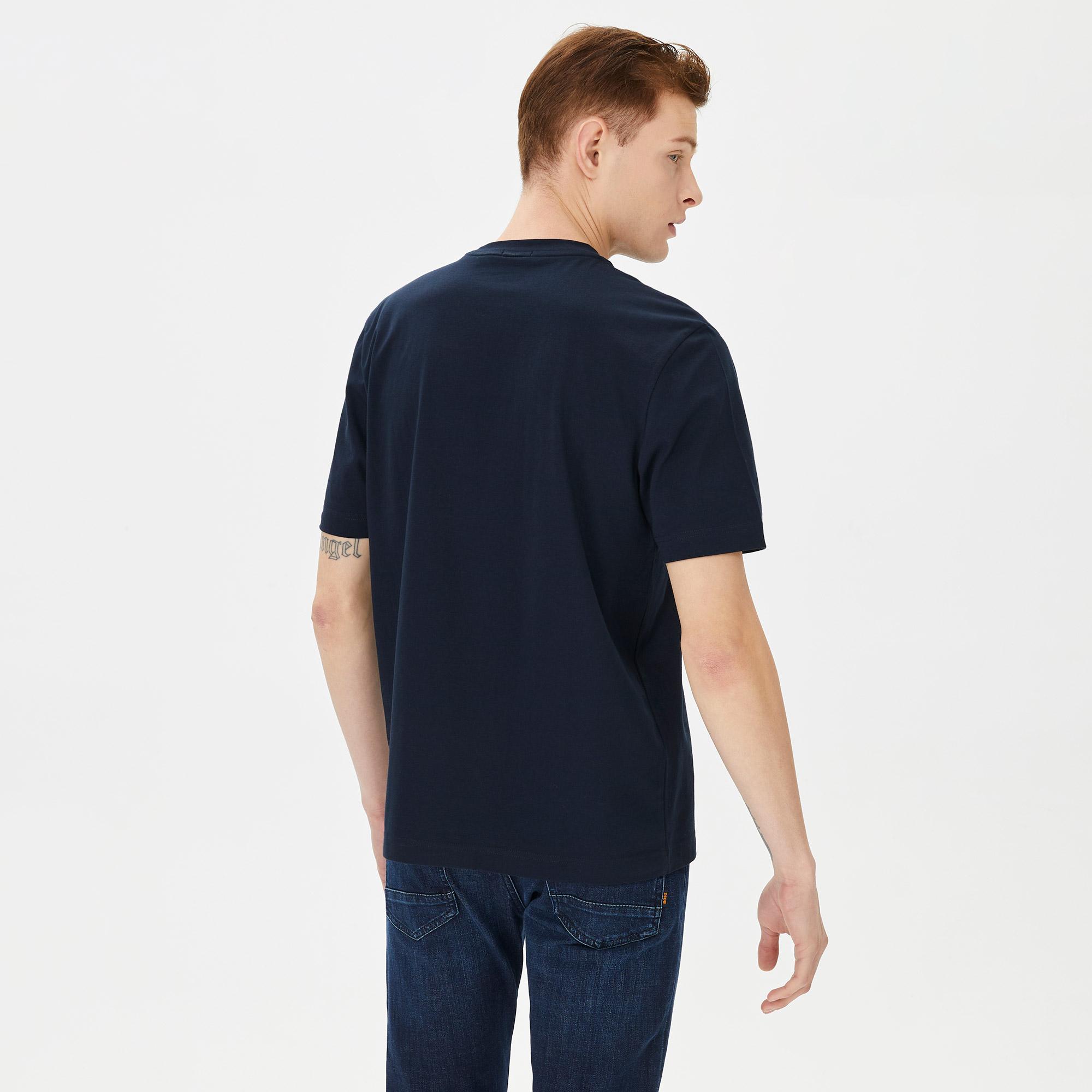 Boss Erkek Lacivert T-Shirt