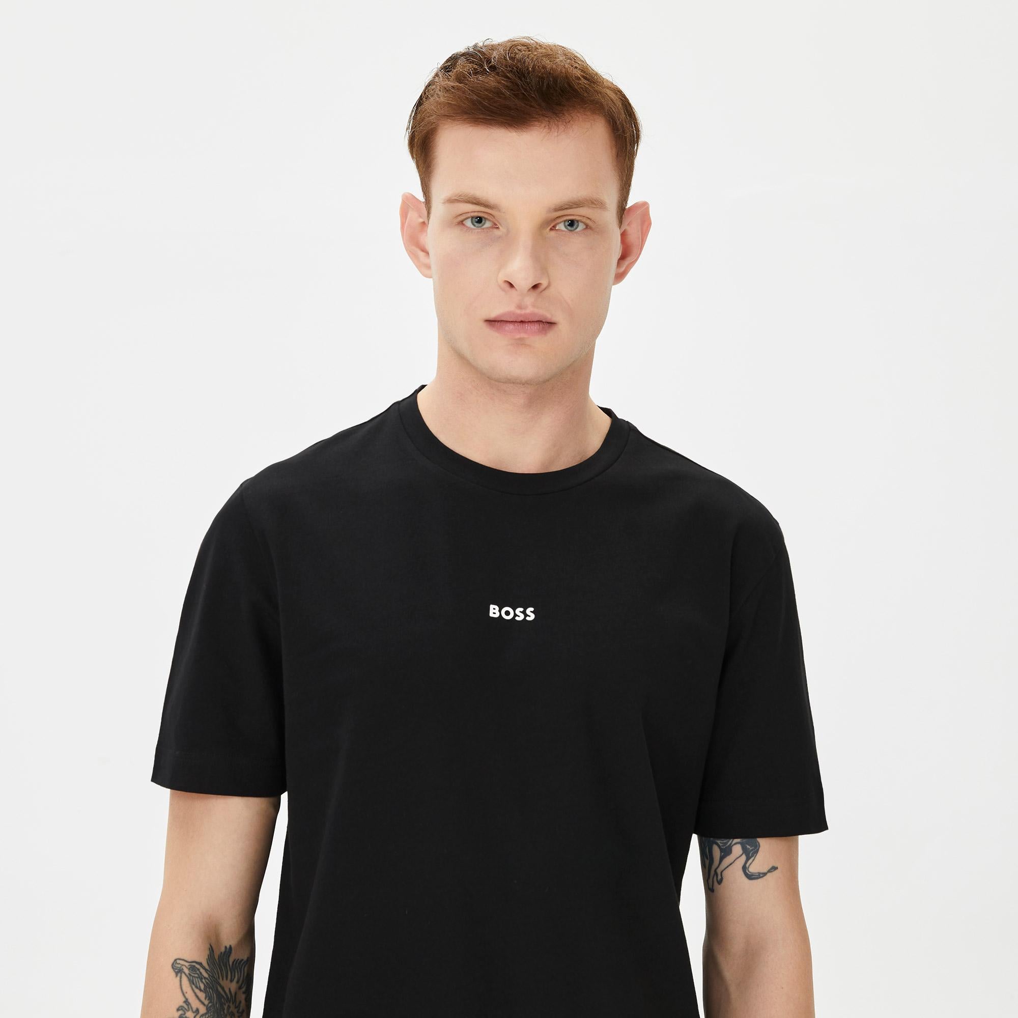 Boss Erkek Siyah T-Shirt