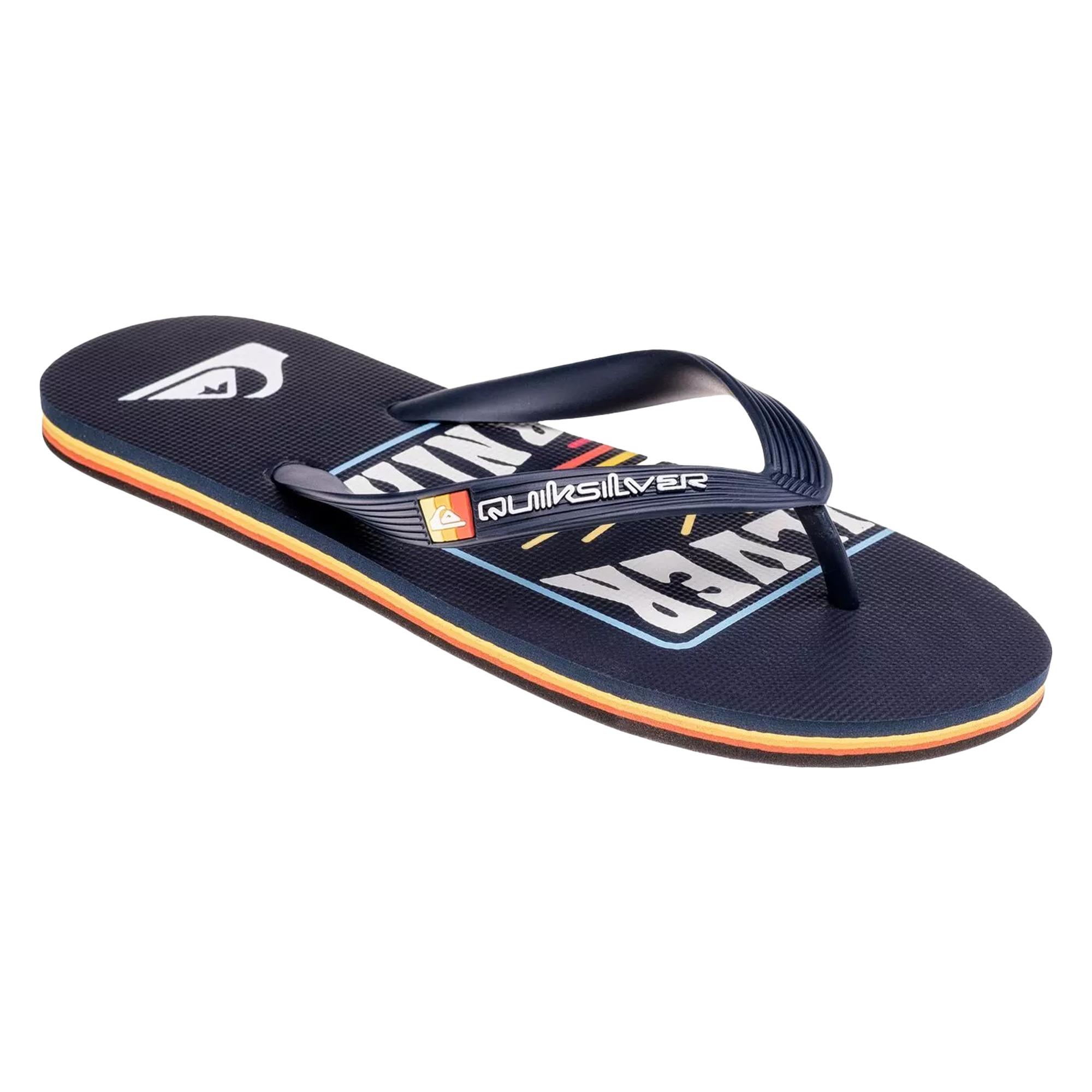 Quiksilver Erkek Terlik Molokai Art SL Mavi Günlük Giyim