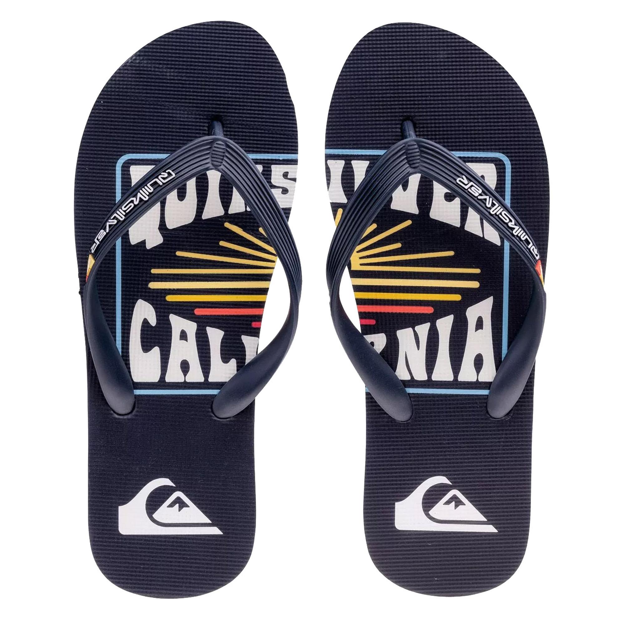 Quiksilver Erkek Terlik Molokai Art SL Mavi Günlük Giyim