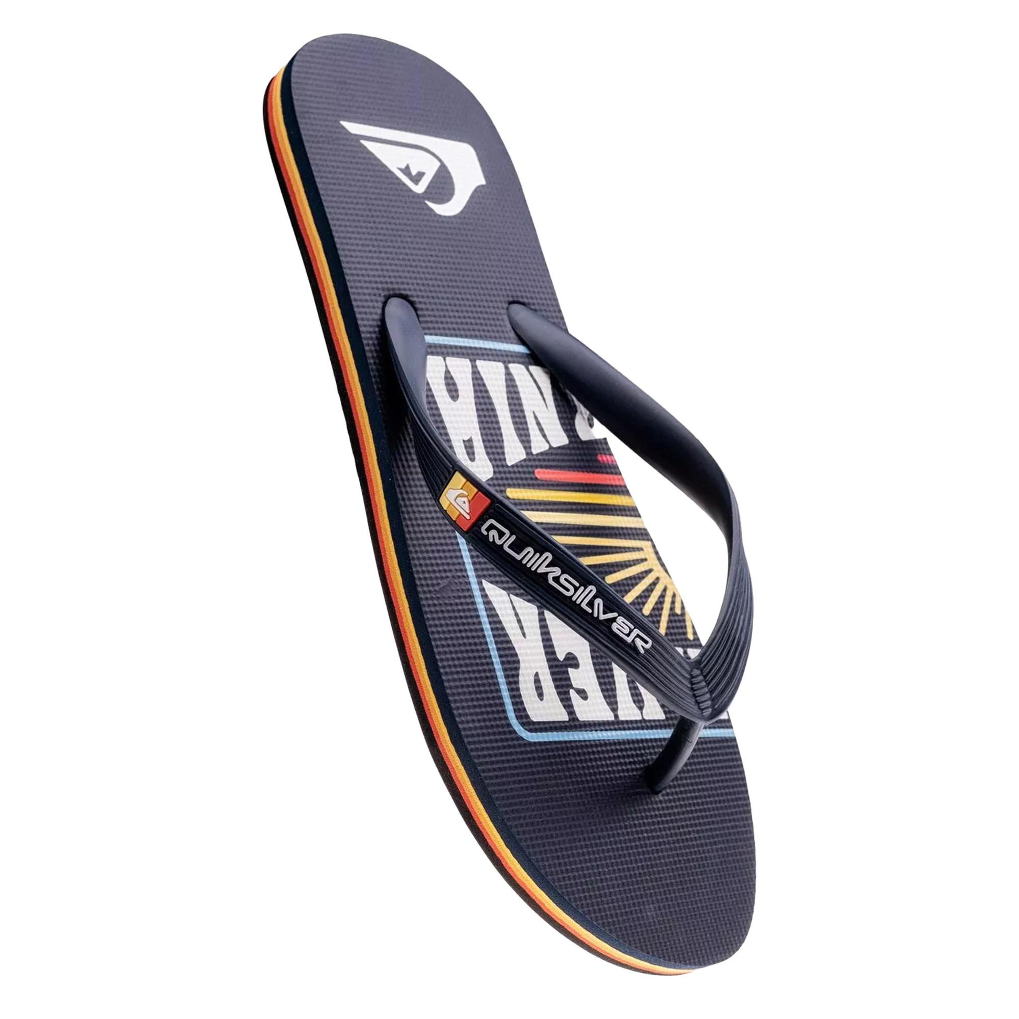 Quiksilver Erkek Terlik Molokai Art SL Mavi Günlük Giyim