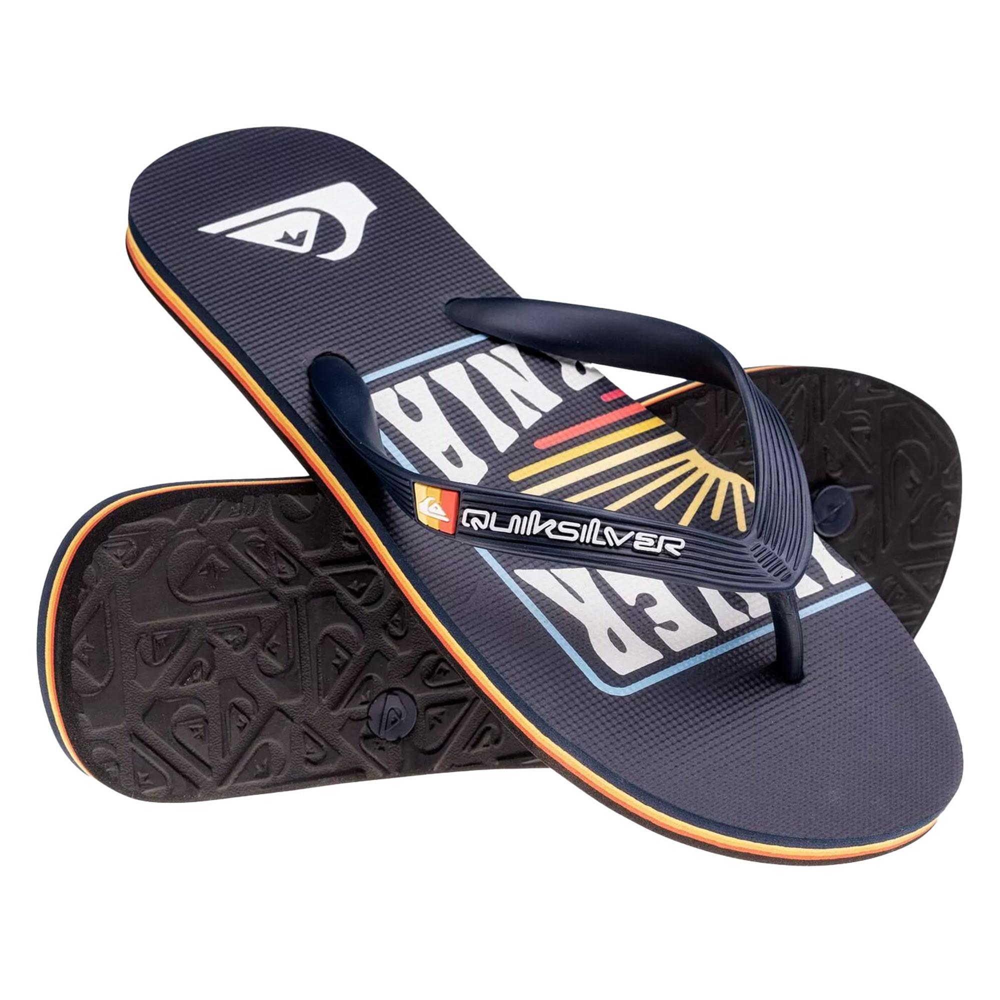 Quiksilver Erkek Terlik Molokai Art SL Mavi Günlük Giyim