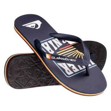  Quiksilver Erkek Terlik Molokai Art SL Mavi Günlük Giyim