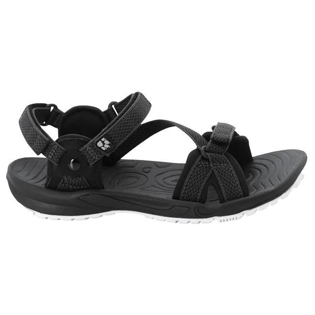  Jack Wolfskin Lakewood Ride Sandal Kadın Siyah Sandalet
