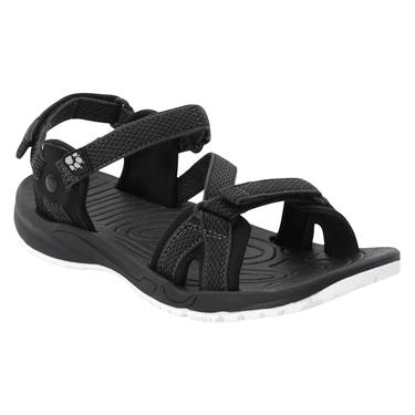  Jack Wolfskin Lakewood Ride Sandal Kadın Siyah Sandalet