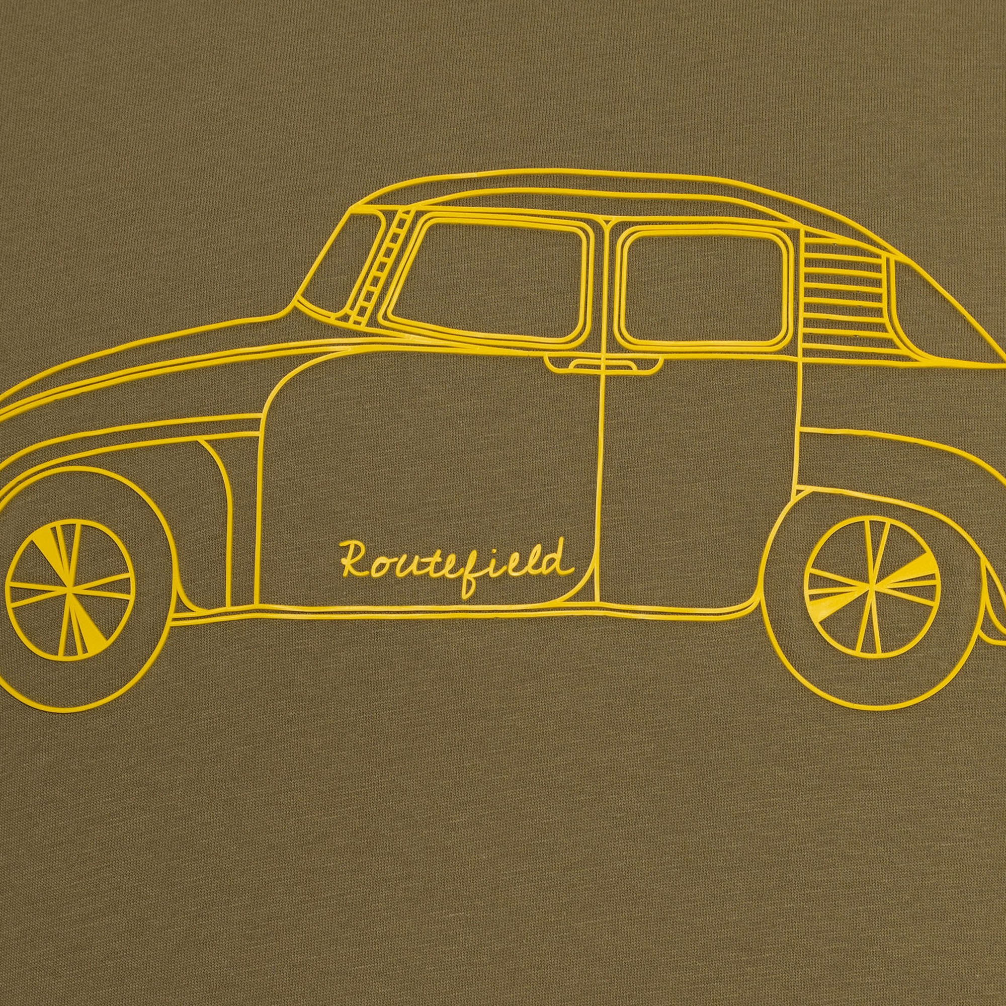 Routefield Truth Erkek Yeşil Tişört