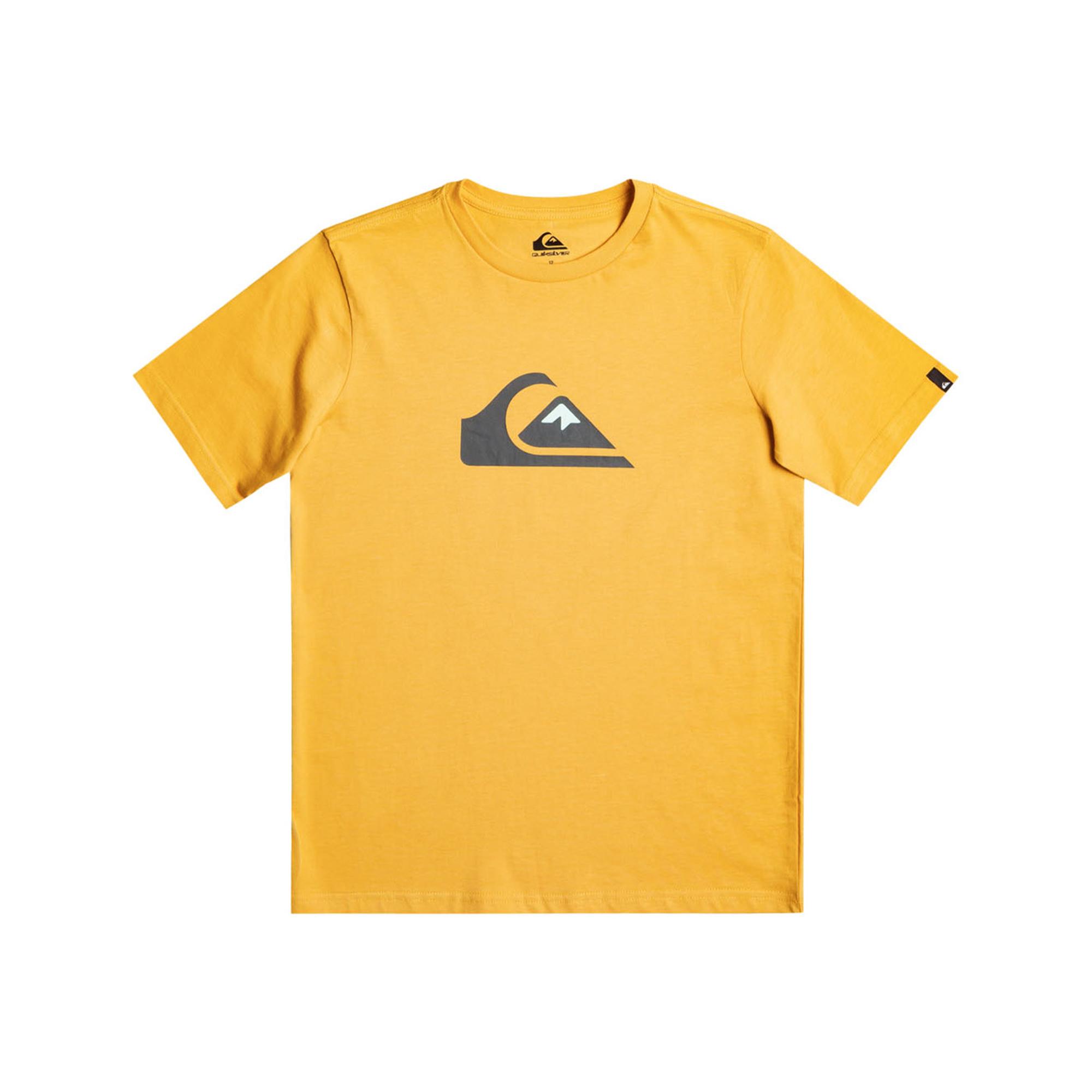 Quiksilver Comp Logo Yth Erkek Çocuk Sarı Tişört