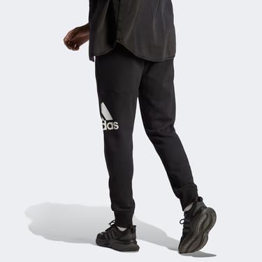  adidas Essentials French Terry Tapered Cuff Logo Erkek Siyah Günlük Eşofman Altı
