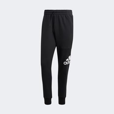  adidas Essentials French Terry Tapered Cuff Logo Erkek Siyah Günlük Eşofman Altı