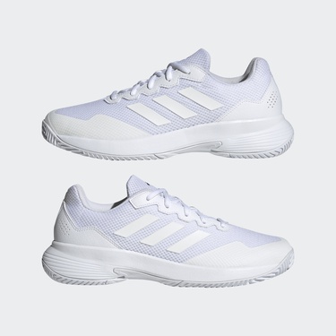  adidas GameCourt 2 Unisex Beyaz Tenis Ayakkabısı