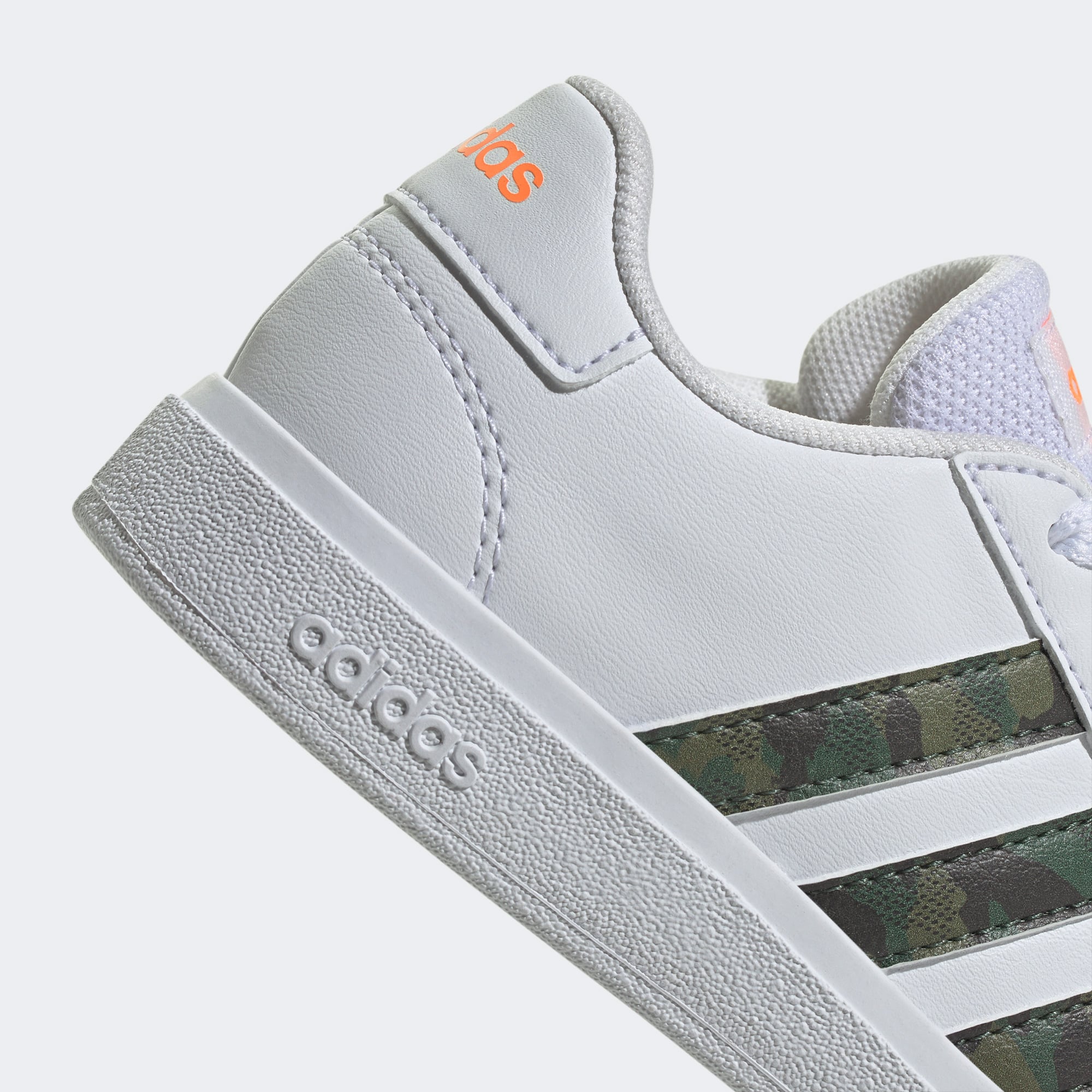 Adidas adidas Grand Court Lifestyle Lace Çocuk Beyaz Günlük Spor Ayakkabı Sneaker | FashFed Beyaz - 9. görsel