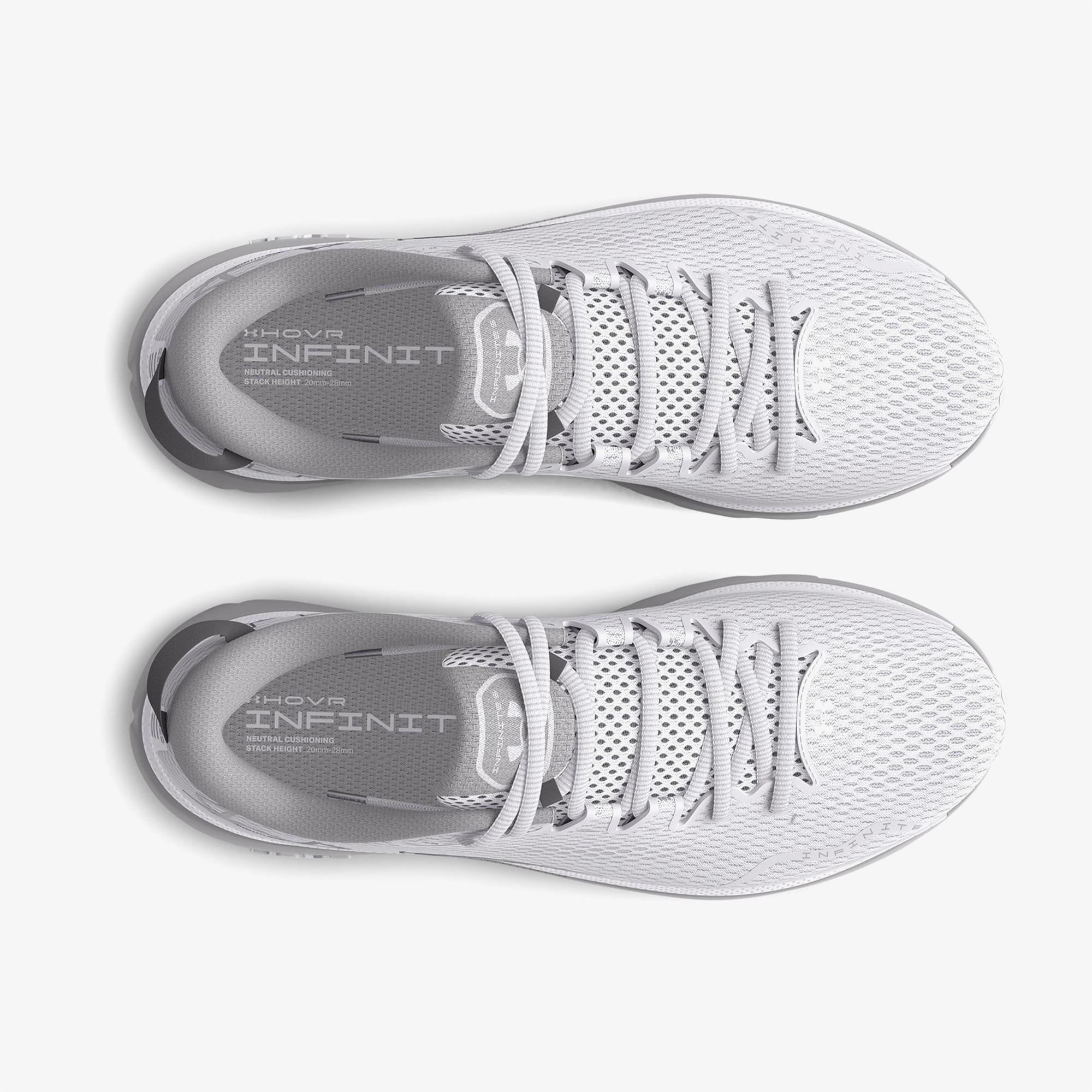 Under Armour Infinite 5 Kadın Beyaz Koşu Ayakkabısı