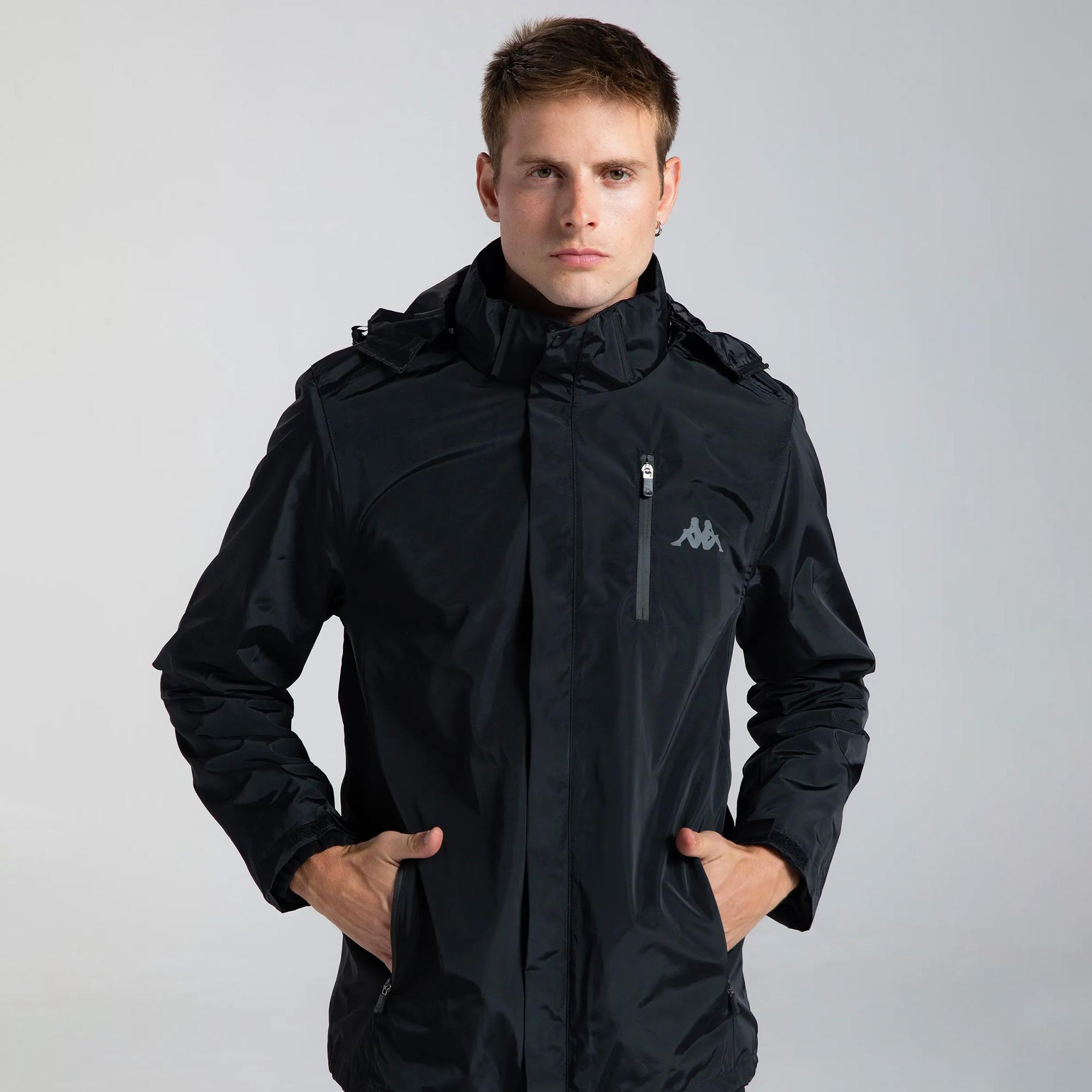 Kappa Pure Erkek Siyah Günlük Mont