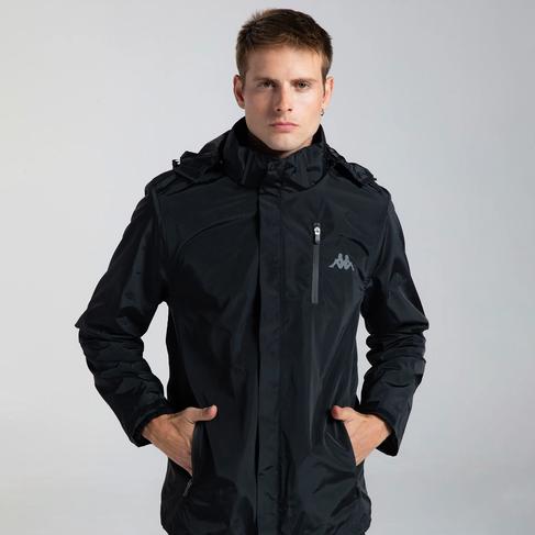  Kappa Pure Erkek Siyah Günlük Mont