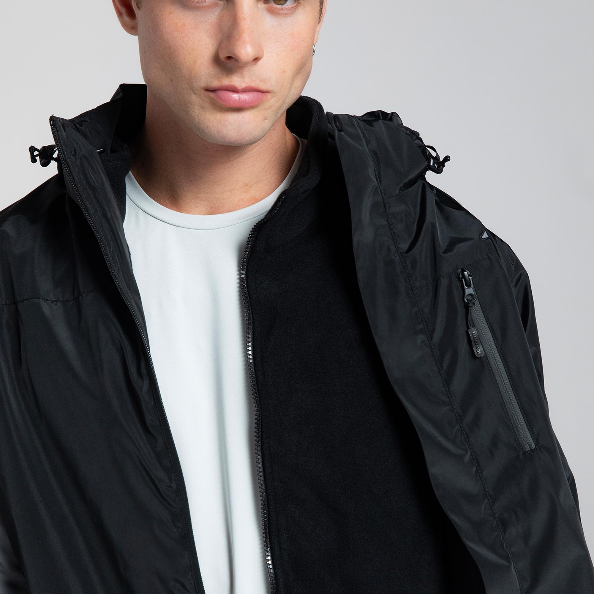 Kappa Rito Erkek Siyah Günlük Mont