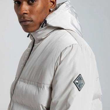  Kappa Authentic Rio Erkek Beyaz Günlük Mont