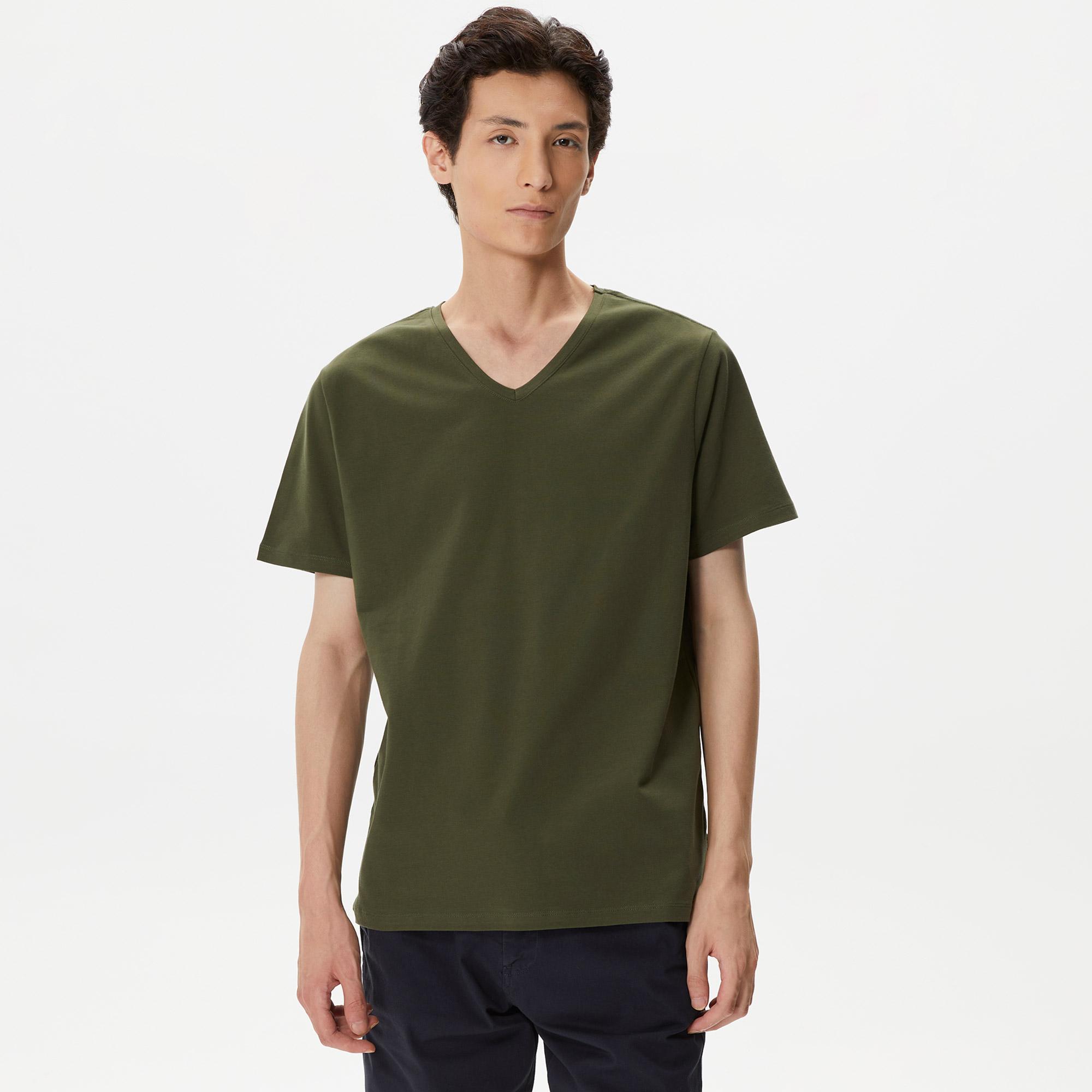 Superfly Basic Erkek Yeşil Günlük T-Shirt