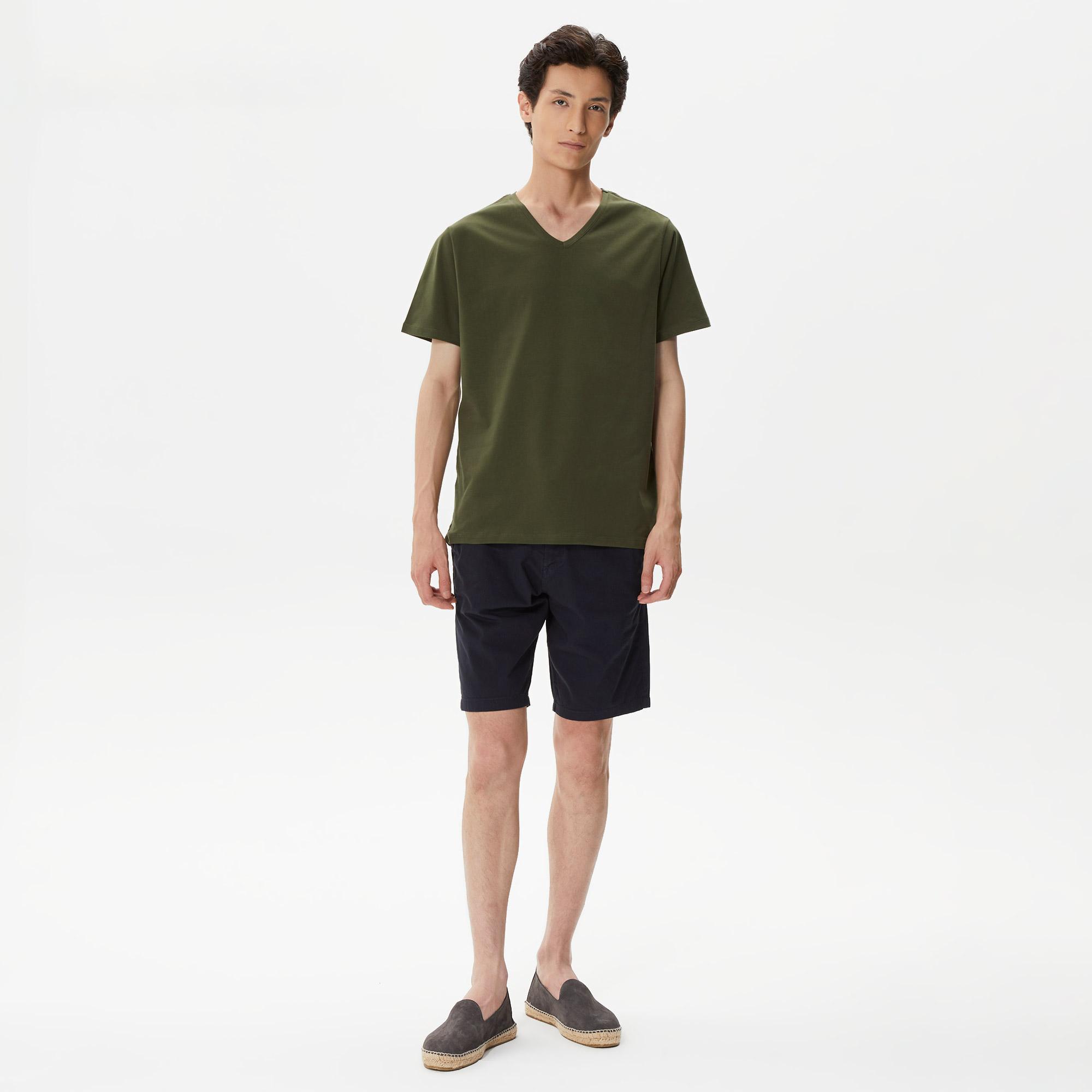 Superfly Basic Erkek Yeşil Günlük T-Shirt