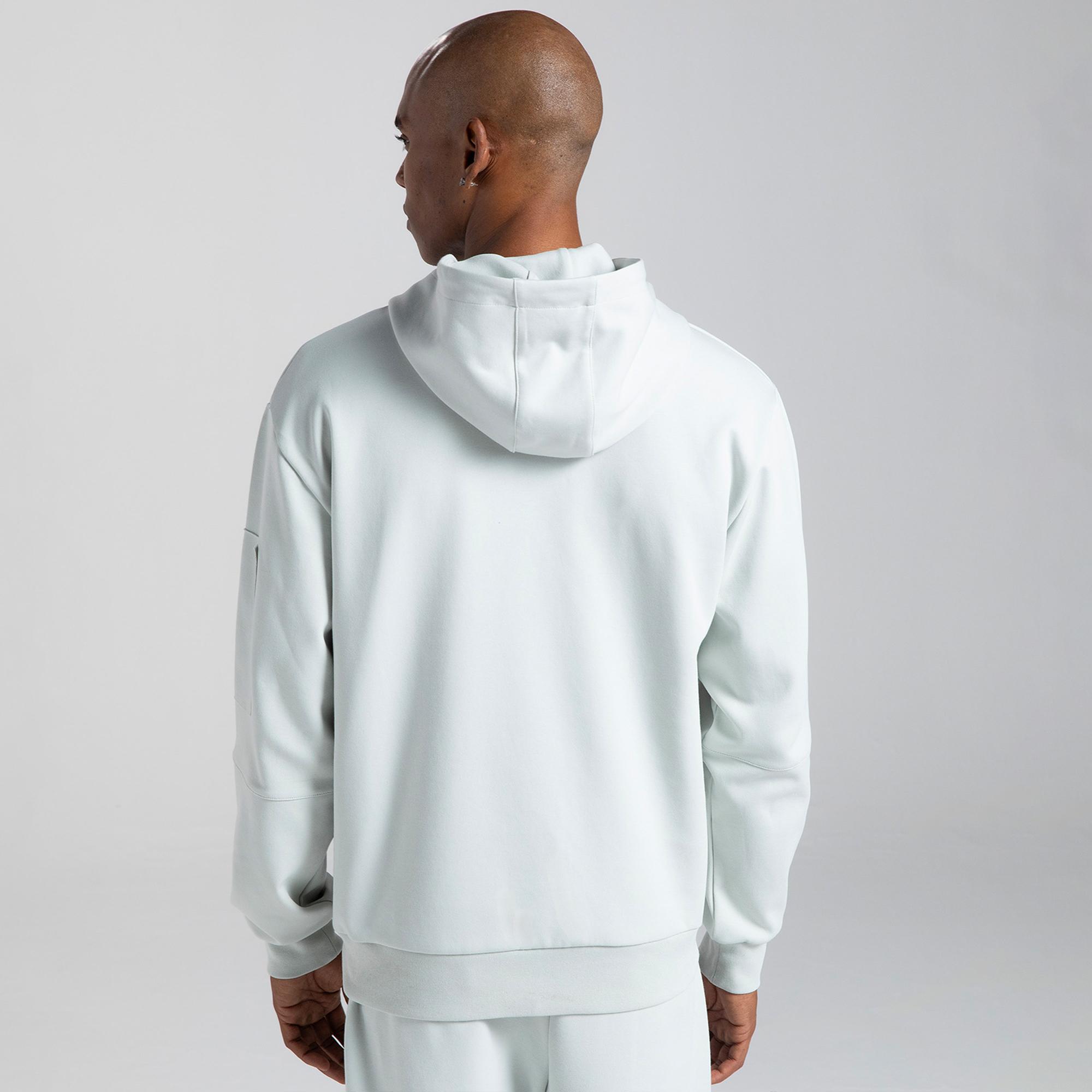 Kappa Authentic Mikap Erkek Beyaz Günlük Sweatshirt